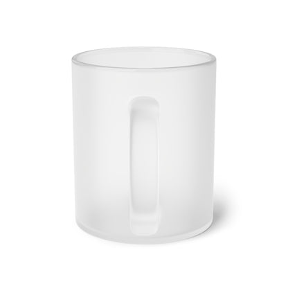 Energy Saving Mode. Frosted Glass Mug