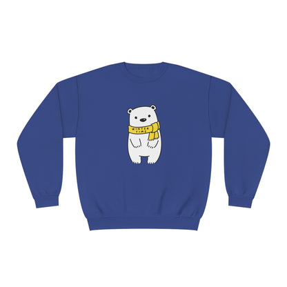 Winter Time BK Bear. Unisex NuBlend® Crewneck Sweatshirt