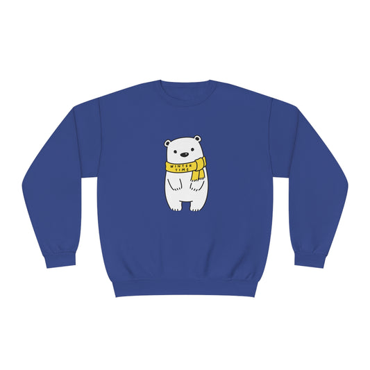 Winter Time BK Bear. Unisex NuBlend® Crewneck Sweatshirt