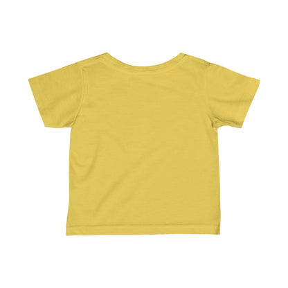 Meow. Cat With Purrty Color Outlines. Infant Fine Jersey Tee
