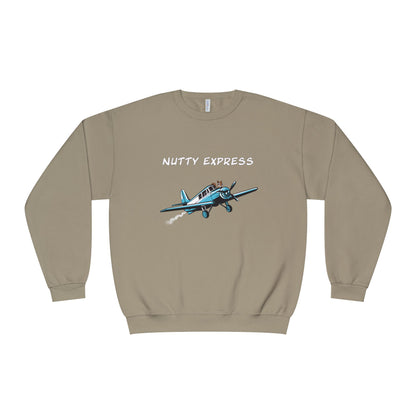 Nutty's Express Delivery. Always On-Time. Unisex NuBlend® Crewneck Sweatshirt