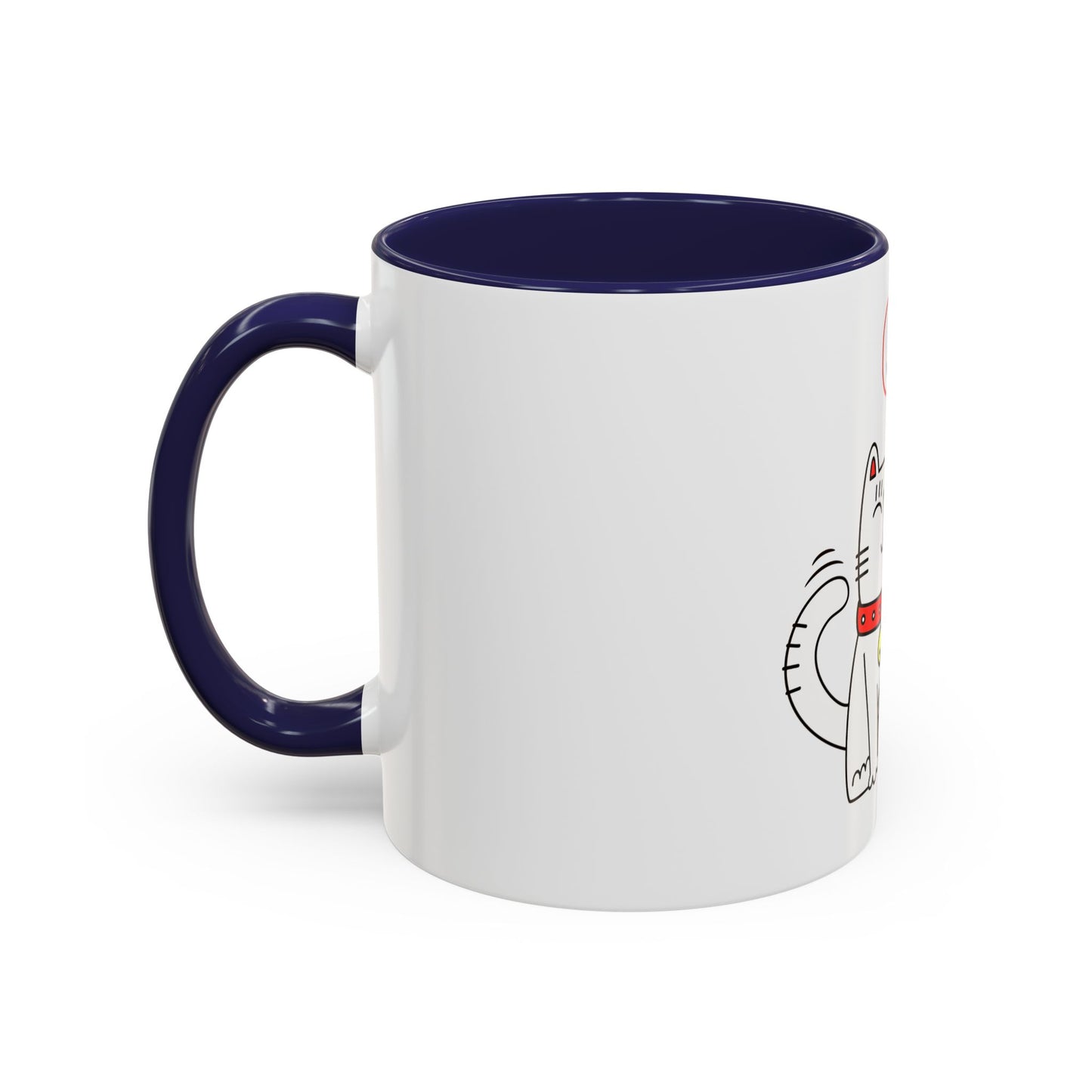 Oliver Says More Cats Is The Answer. Accent Coffee Mug, 11oz