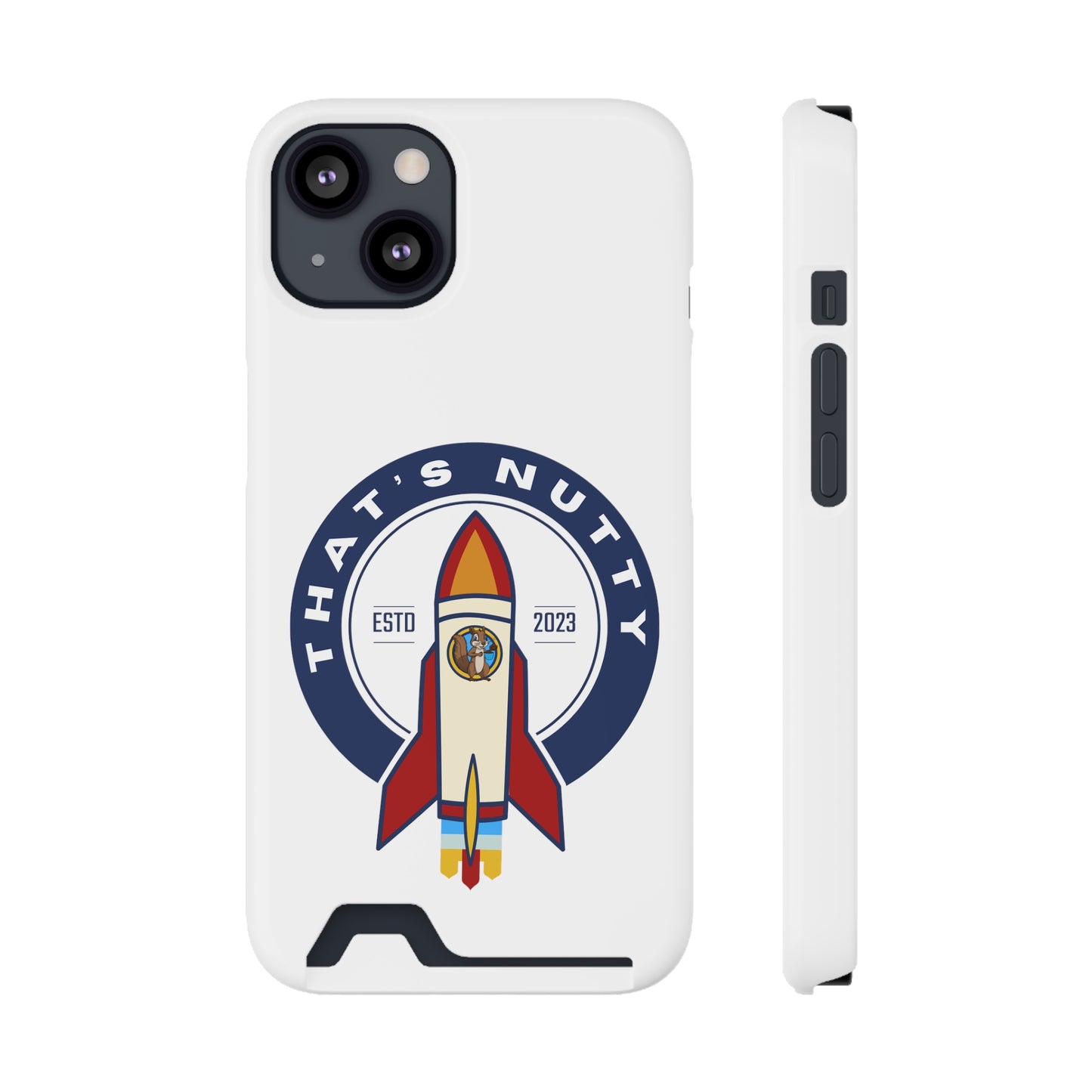 That's Nutty. Phone Case With Card Holder