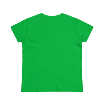 Heliconia Plain. Women's Midweight Cotton Tee