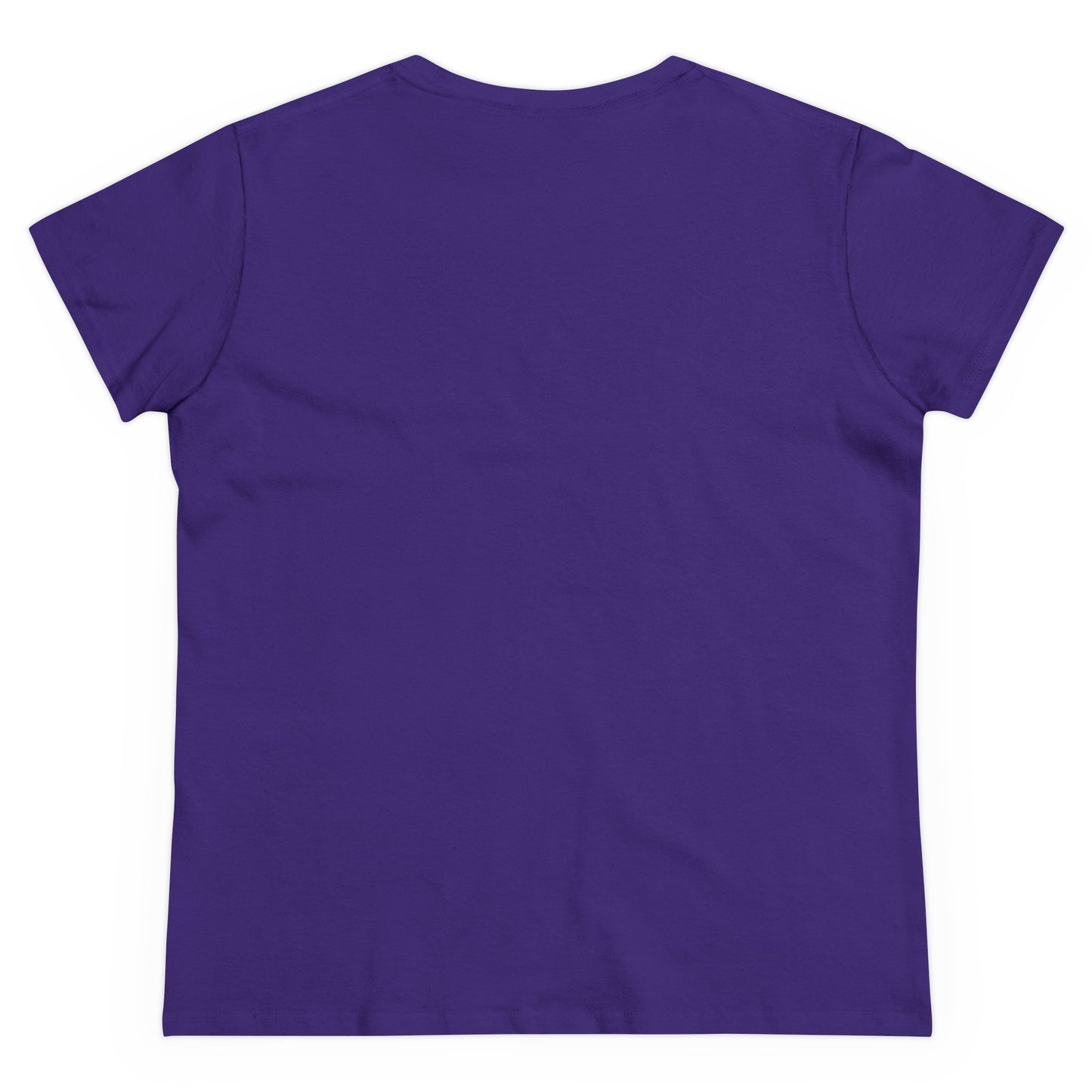 Solid Azalea. Women's Midweight Cotton Tee