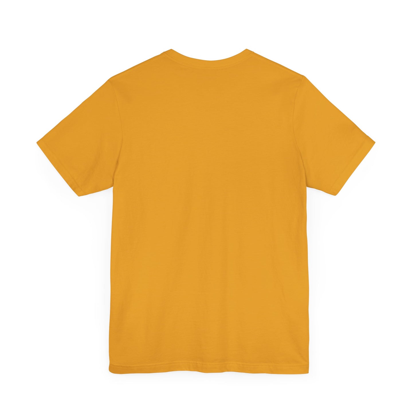 Solid Mustard. Unisex Jersey Short Sleeve Tee