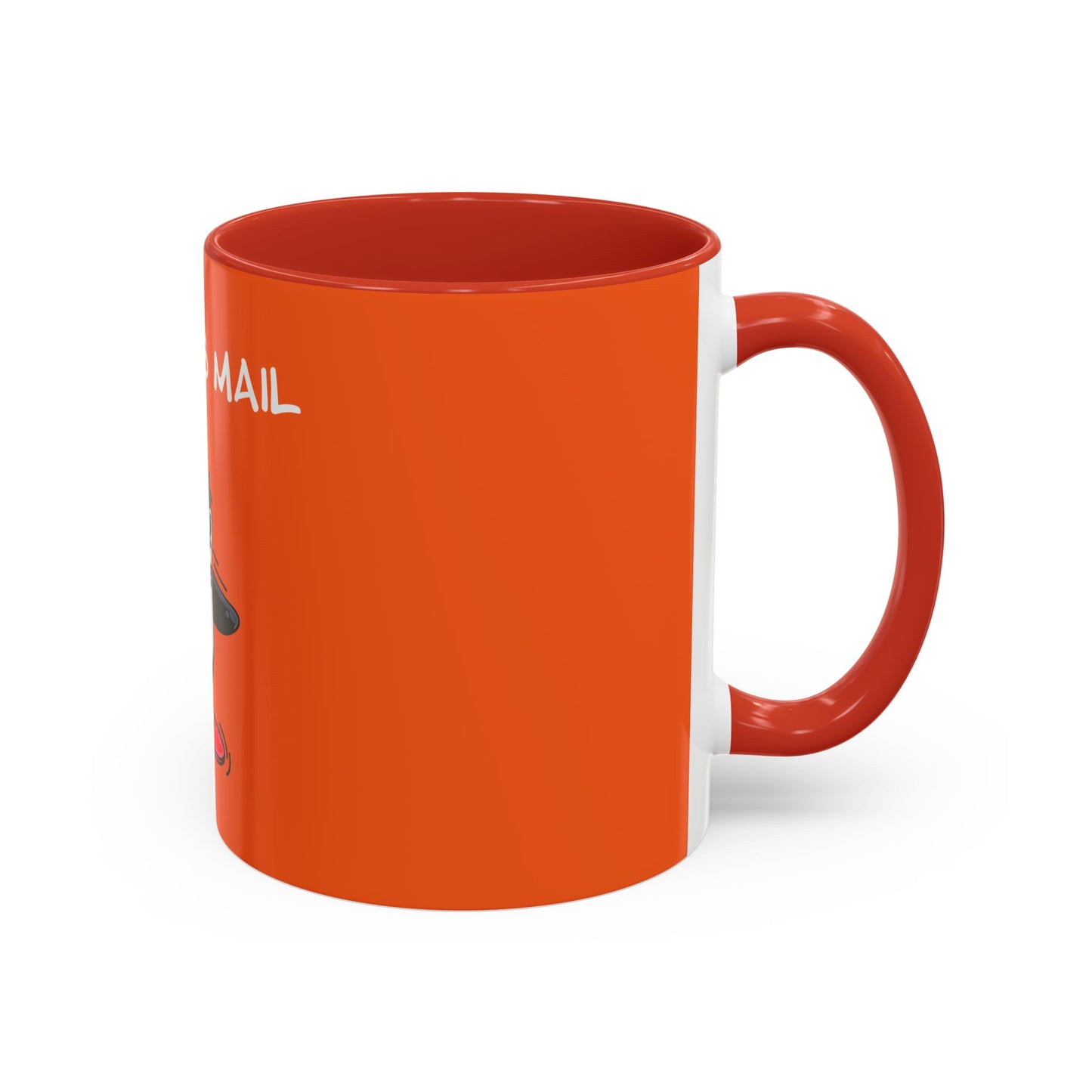 Express Mail. Accent Coffee Mug, 11oz
