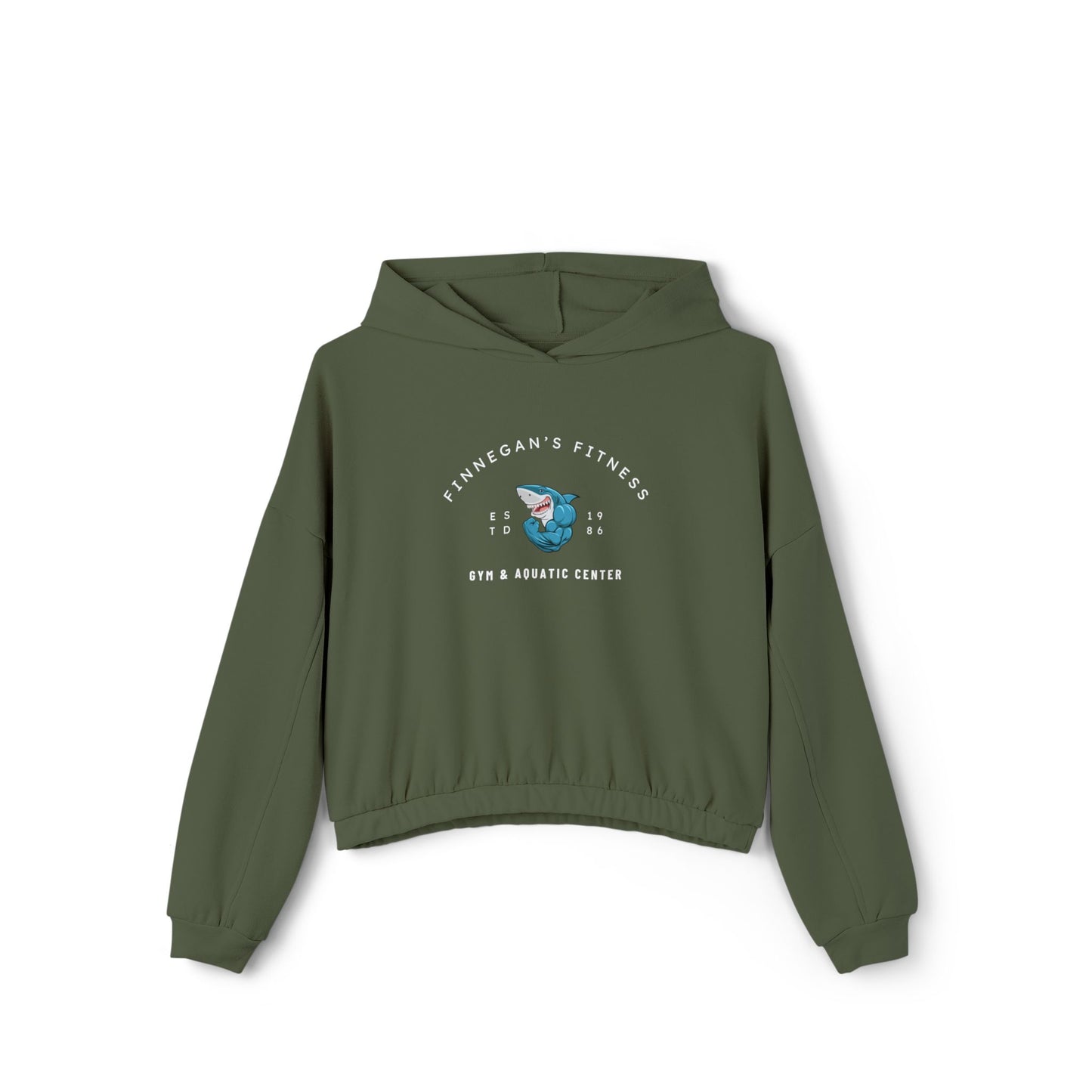 Copy of Time To Dream Big Dreams. Women's Cinched Bottom Hoodie