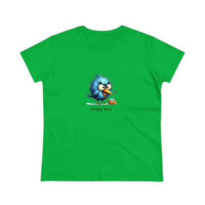 Angry bird. Women's Midweight Cotton Tee