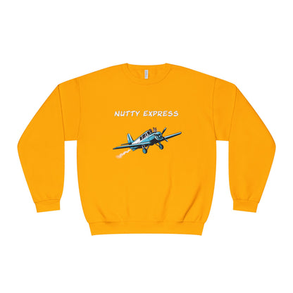 Nutty's Express Delivery. Always On-Time. Unisex NuBlend® Crewneck Sweatshirt