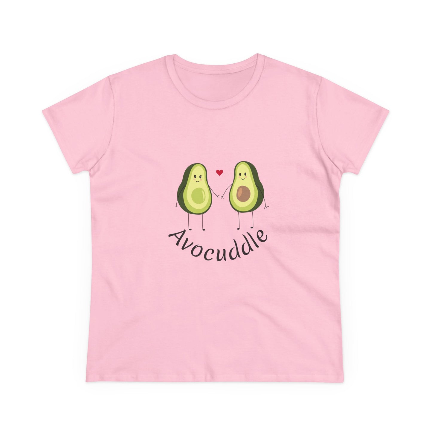 Avocuddle. Women's Midweight Cotton Tee