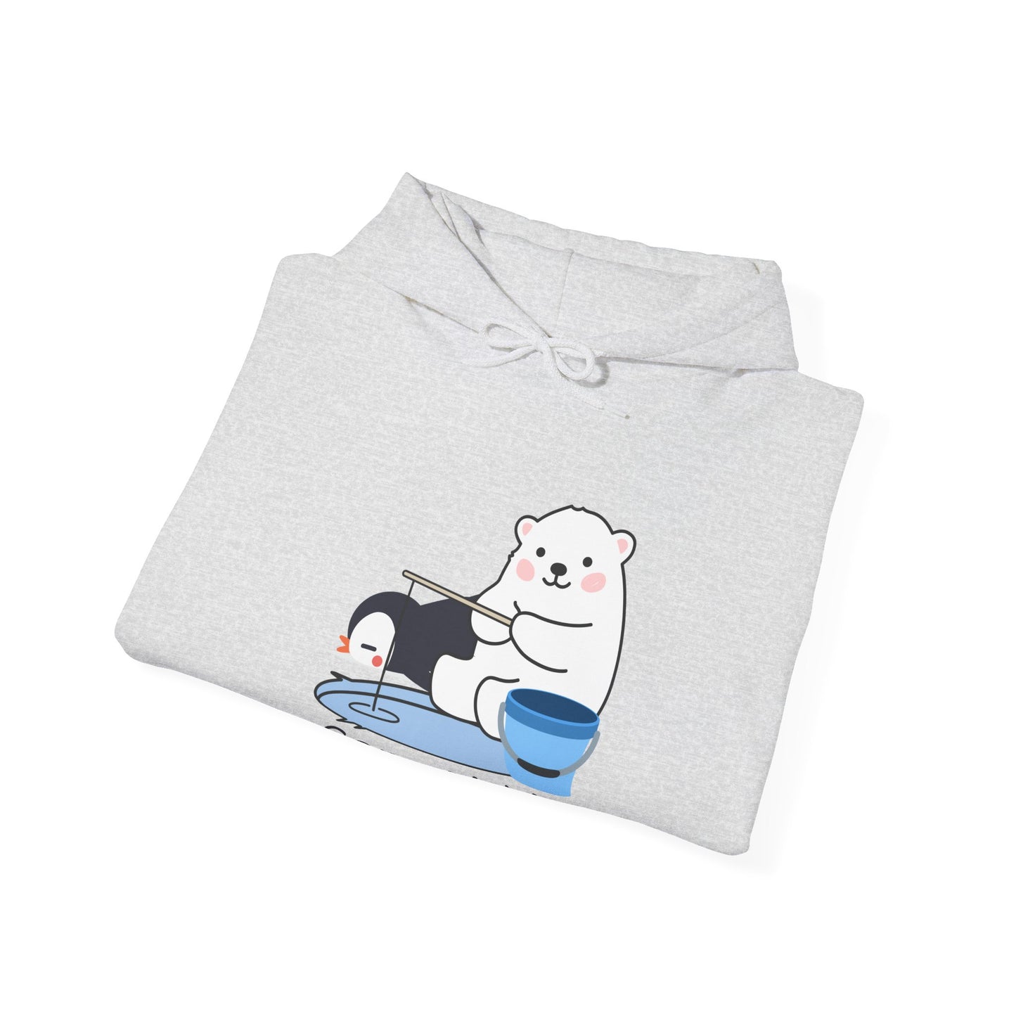 Gone Fishing. Unisex Hooded Sweatshirt.