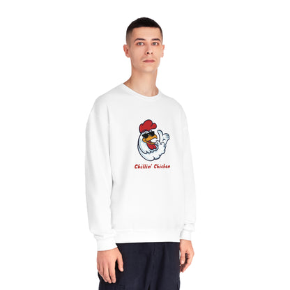 Chillin' Chicken. Unisex NuBlend® Crewneck Sweatshirt