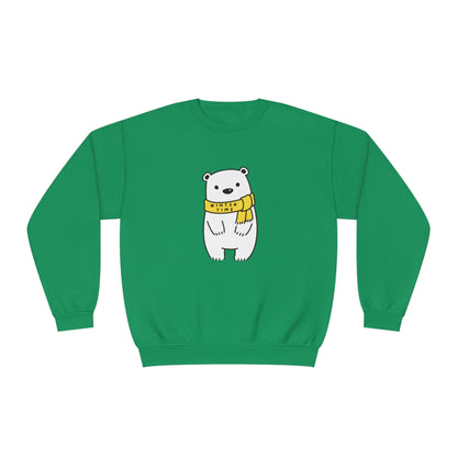 Winter Time BK Bear. Unisex NuBlend® Crewneck Sweatshirt