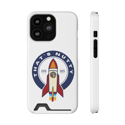 That's Nutty. Phone Case With Card Holder