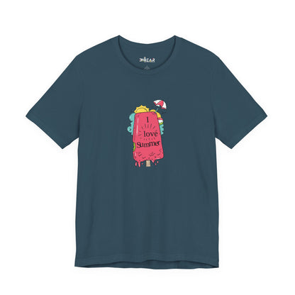 I Love Summer. Unisex Jersey Short Sleeve Tee