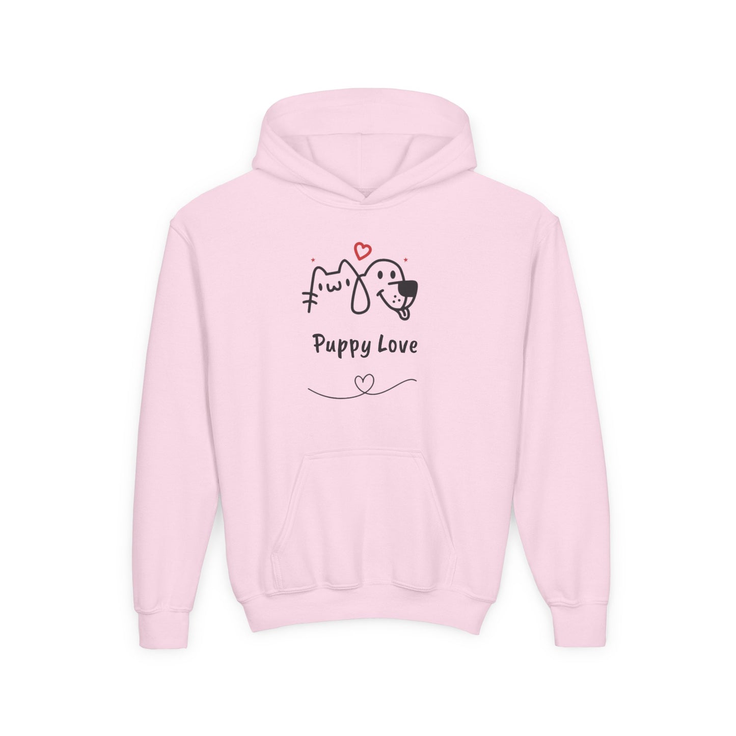 Puppy Love. Kids Hoodie