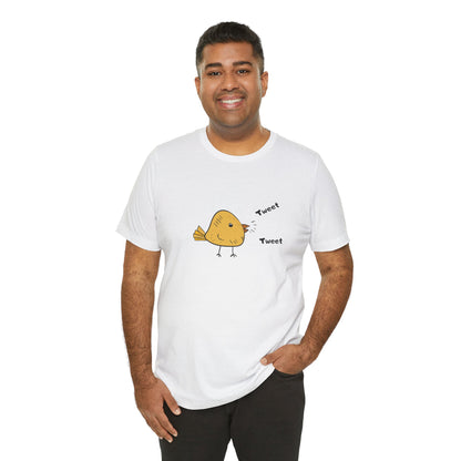 Tweet. Tweet.  Unisex Short Sleeve Tee
