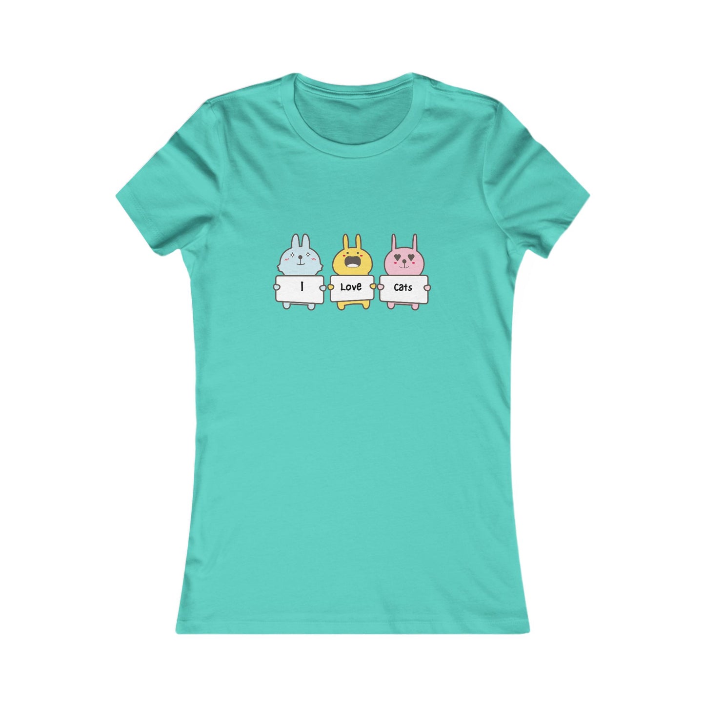 I Love Cats. Women's Favorite Tee