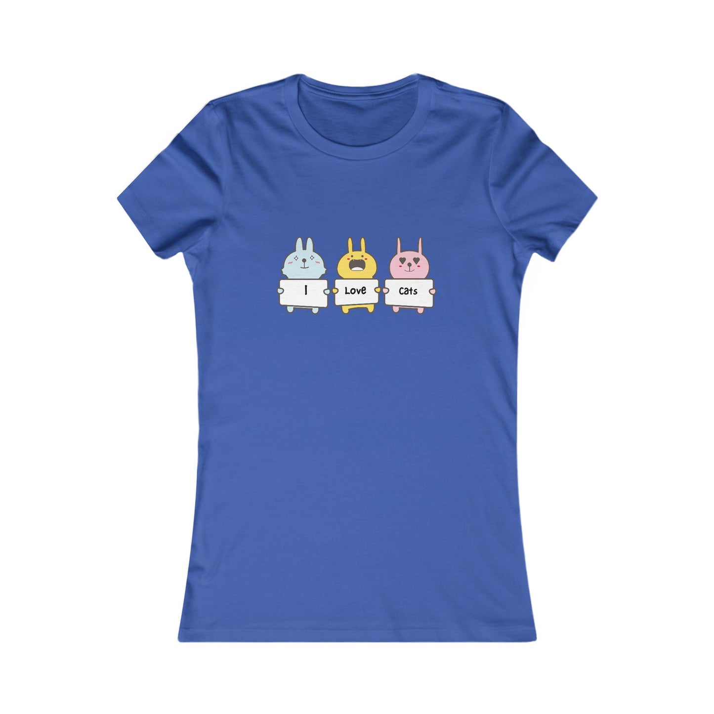 I Love Cats. Women's Favorite Tee