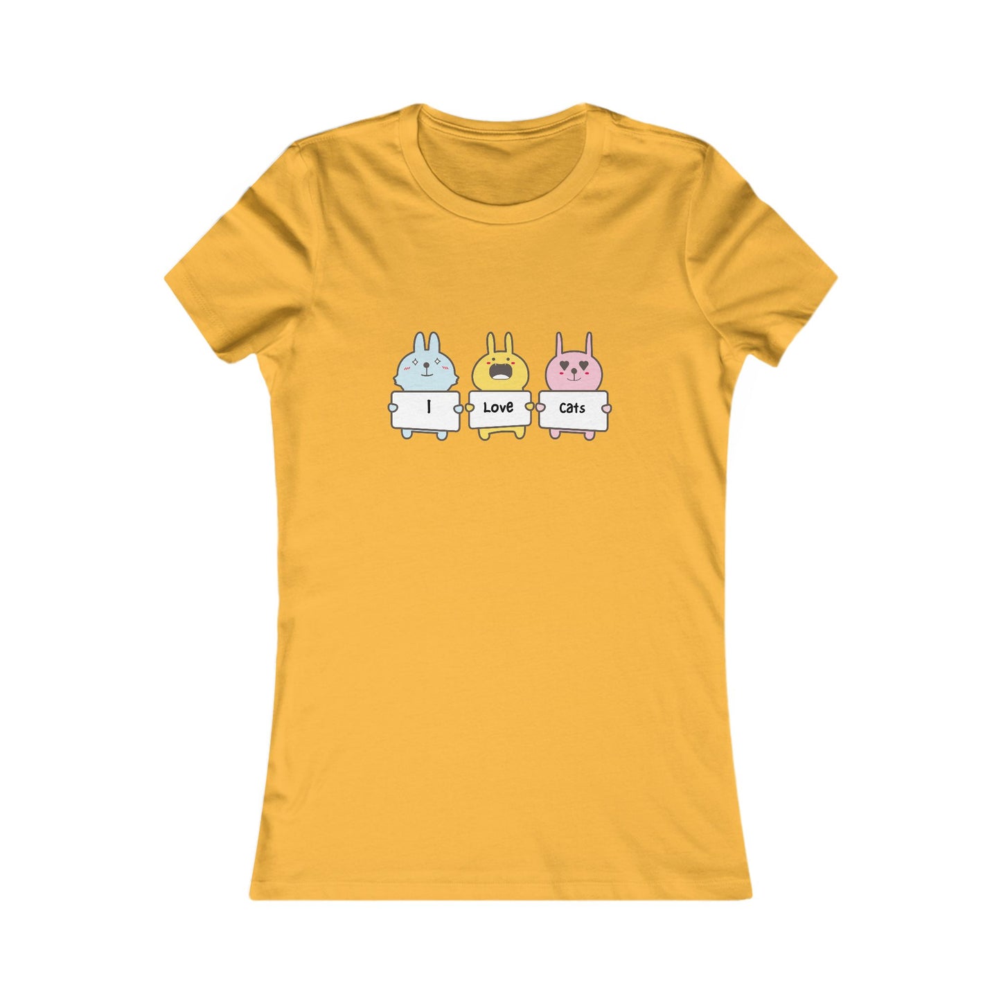 I Love Cats. Women's Favorite Tee