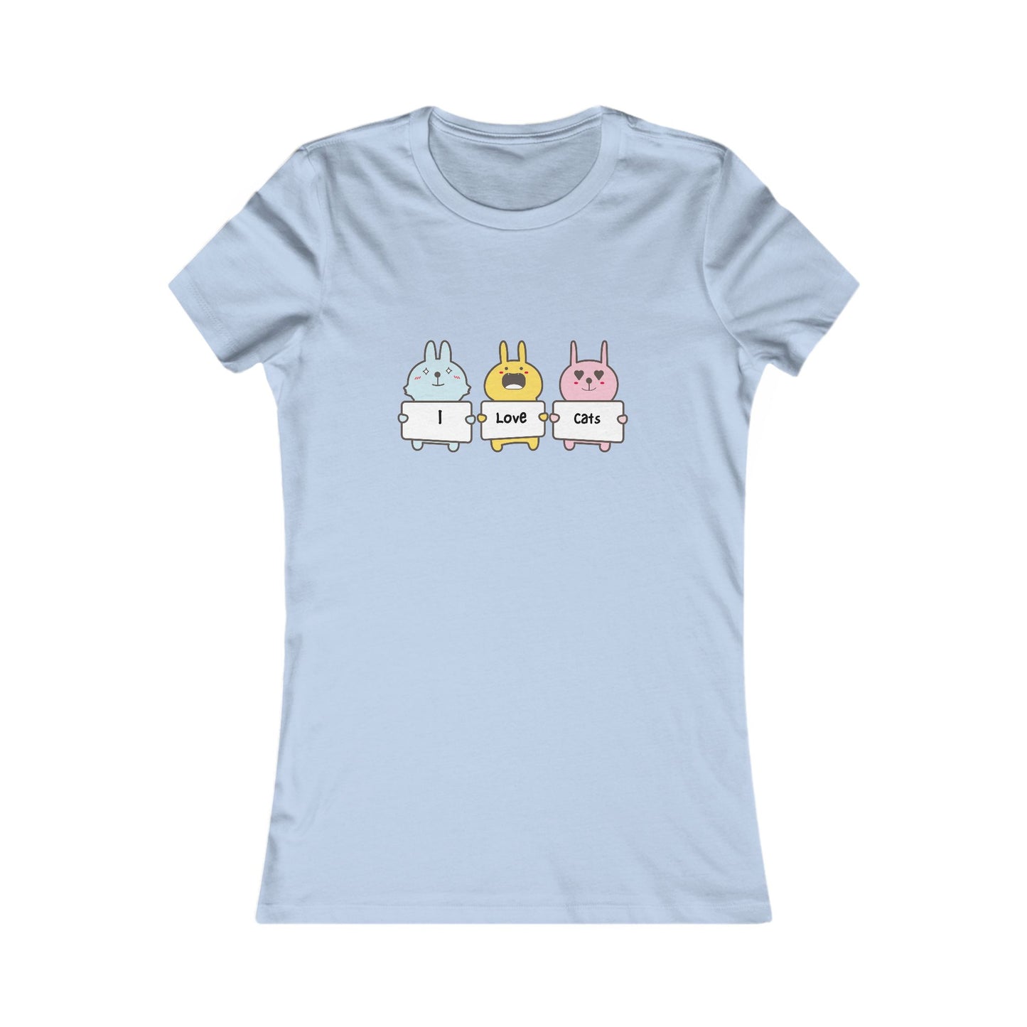 I Love Cats. Women's Favorite Tee