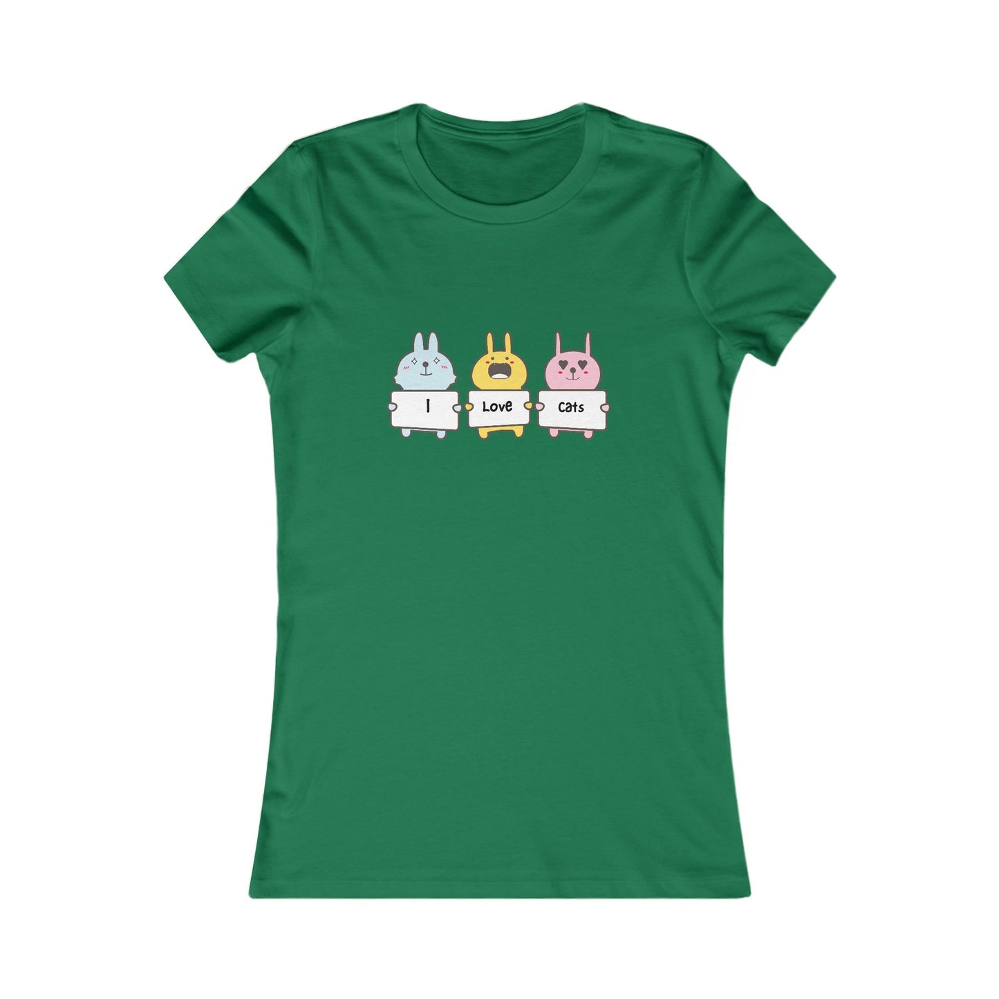 I Love Cats. Women's Favorite Tee