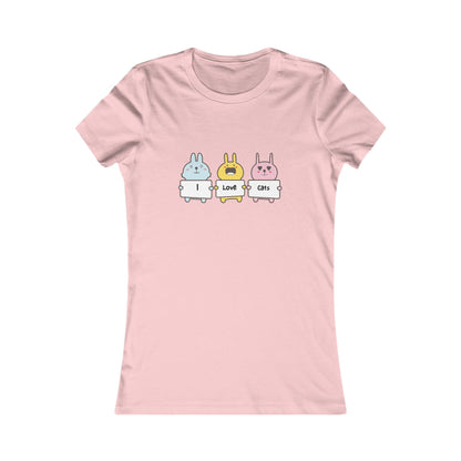 I Love Cats. Women's Favorite Tee