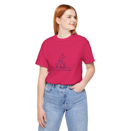 Purrfectly Pawsome. Unisex Jersey Short Sleeve Tee