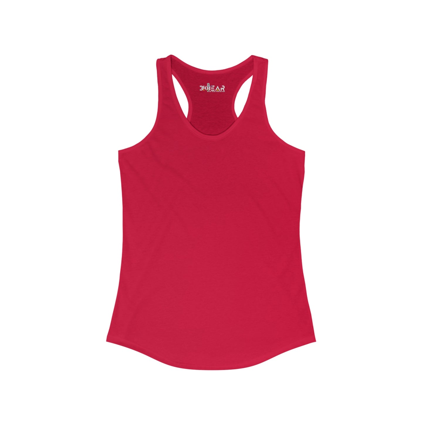 Solid Indigo. Women's Ideal Racerback Tank