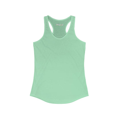 Solid Indigo. Women's Ideal Racerback Tank