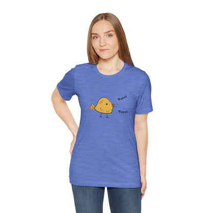 Tweet. Tweet.  Unisex Short Sleeve Tee