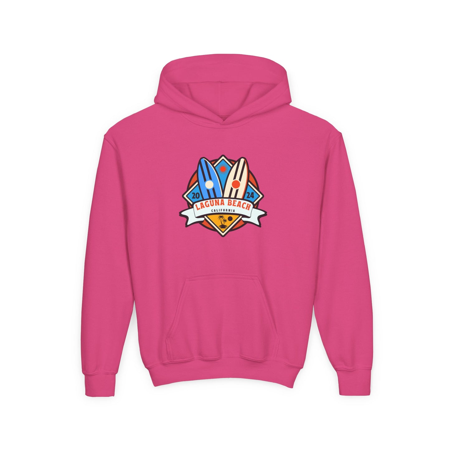 Laguna Beach 2024. Kids Hoodie