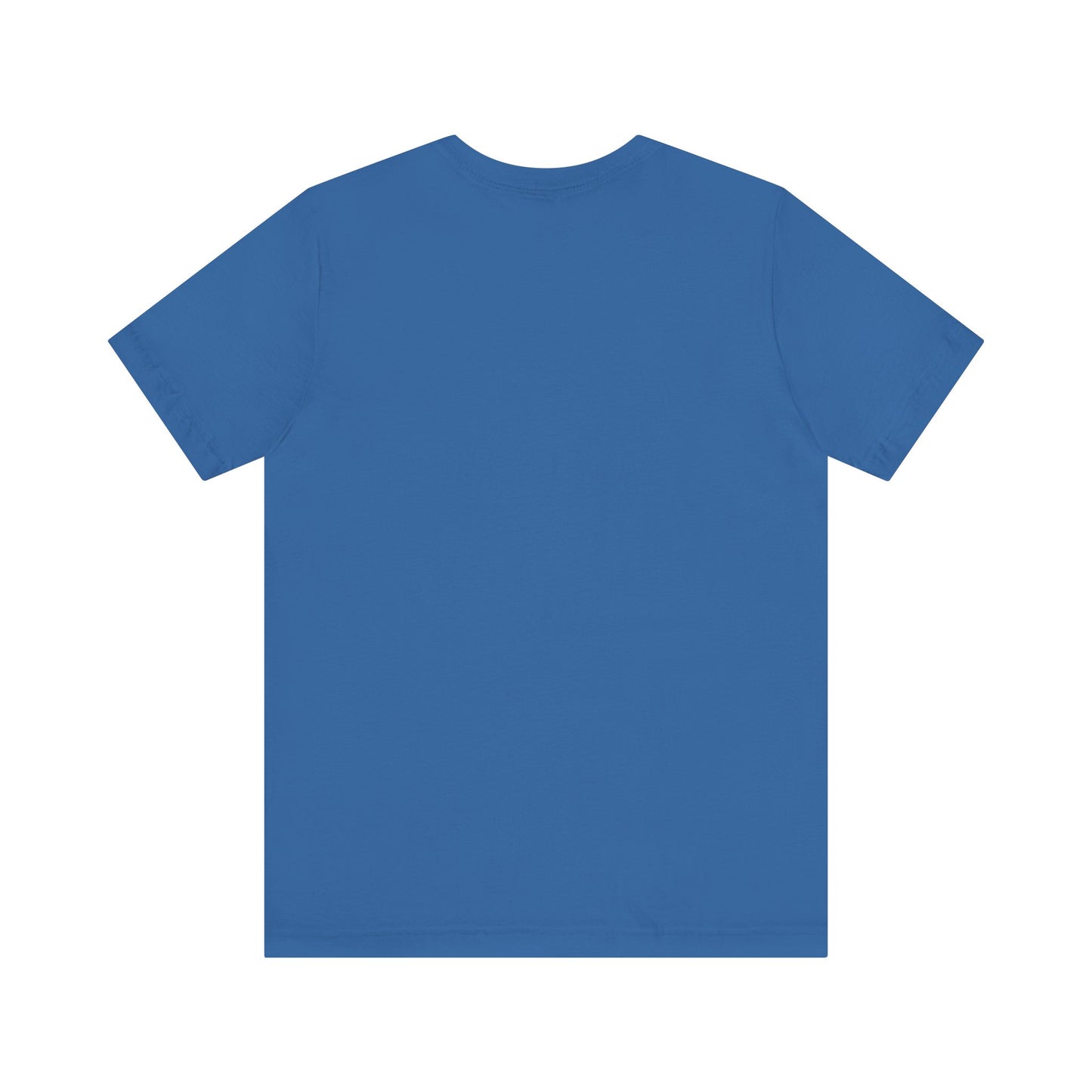 Solid Navy. Unisex Jersey Short Sleeve Tee