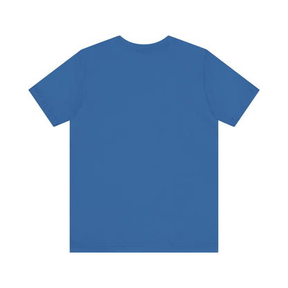 Solid Navy. Unisex Jersey Short Sleeve Tee