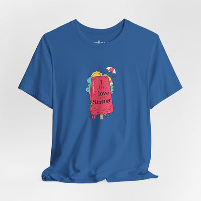 I Love Summer. Unisex Jersey Short Sleeve Tee
