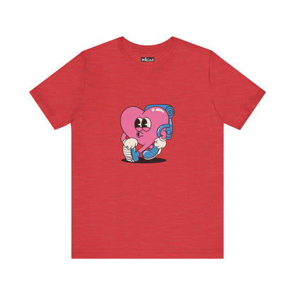 Health Heart. Unisex Jersey Short Sleeve Tee