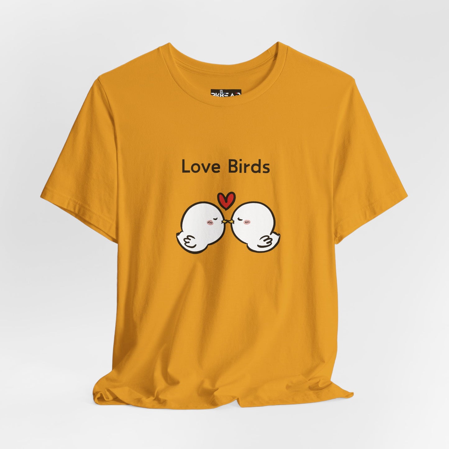 Love Birds Boyfriend T Graphic. Unisex Jersey Short Sleeve Tee