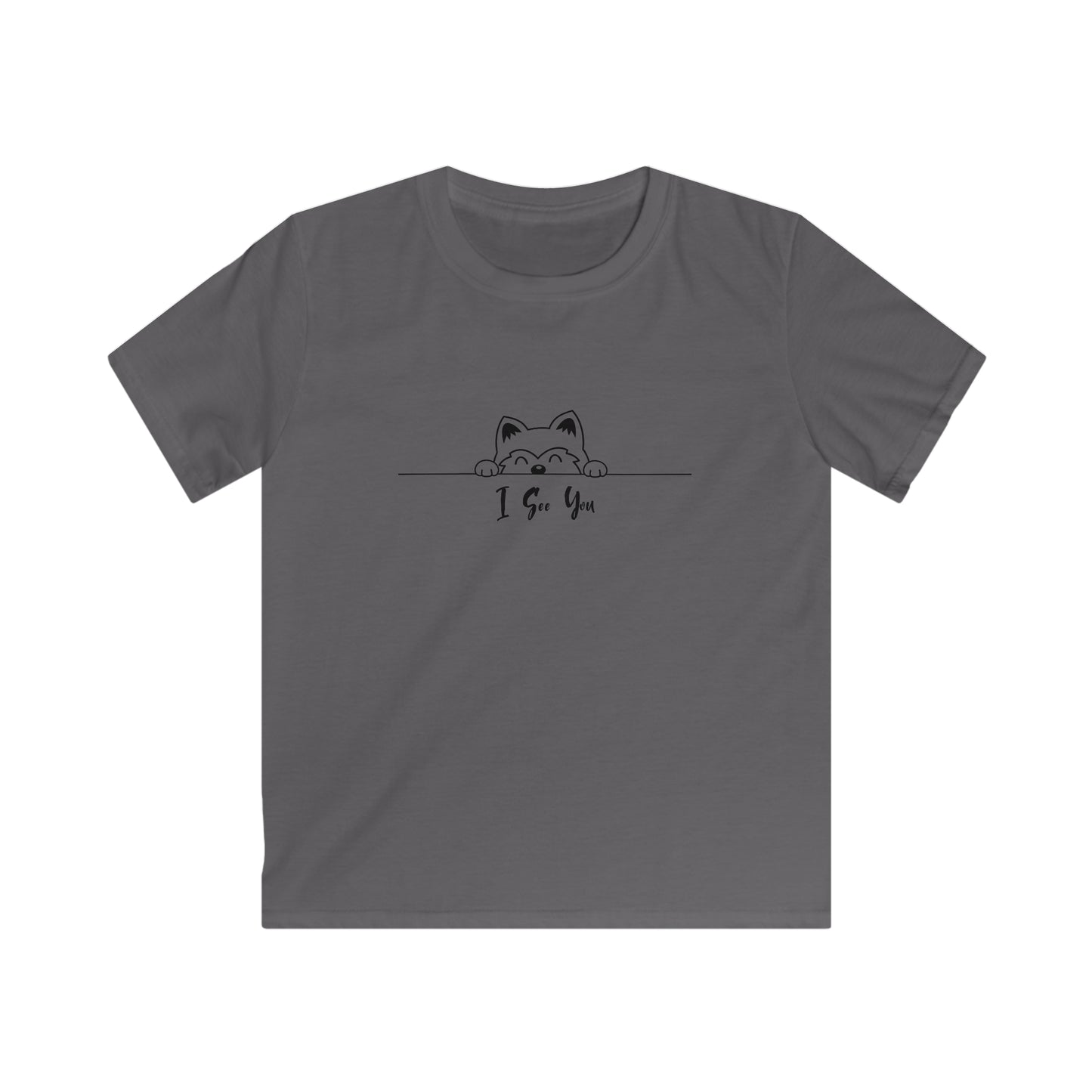 I See You. Kids Softstyle Tee