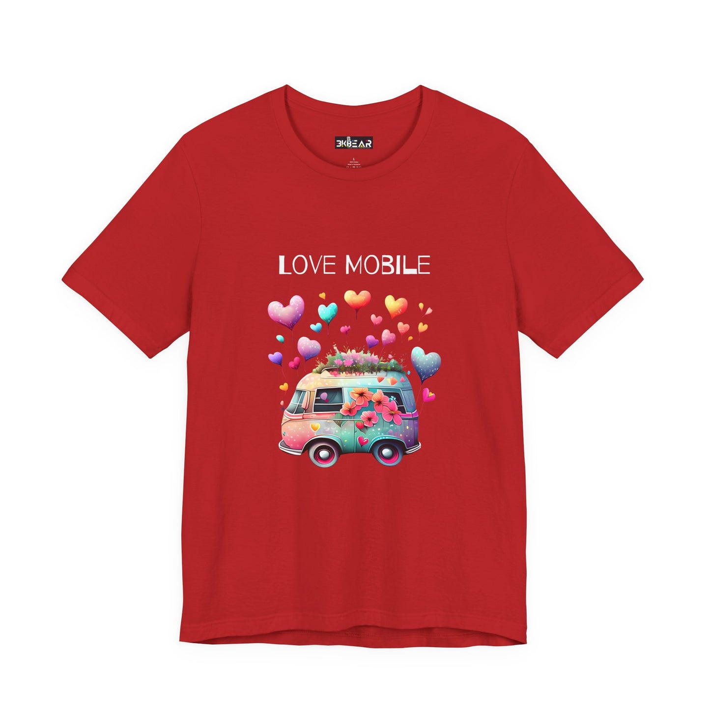 Love Mobile.  Unisex Short Sleeve Tee