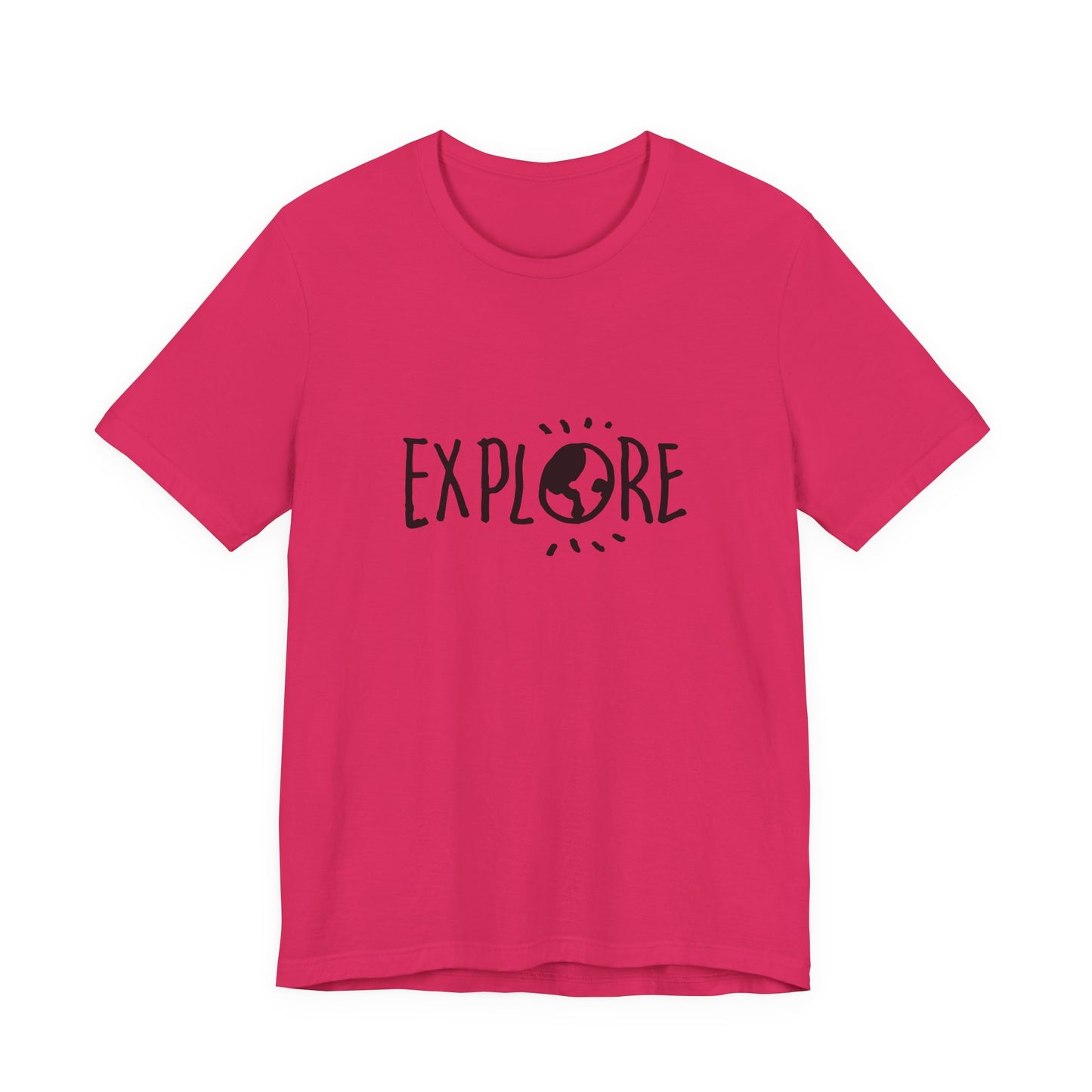 Explore. Unisex Jersey Short Sleeve Tee