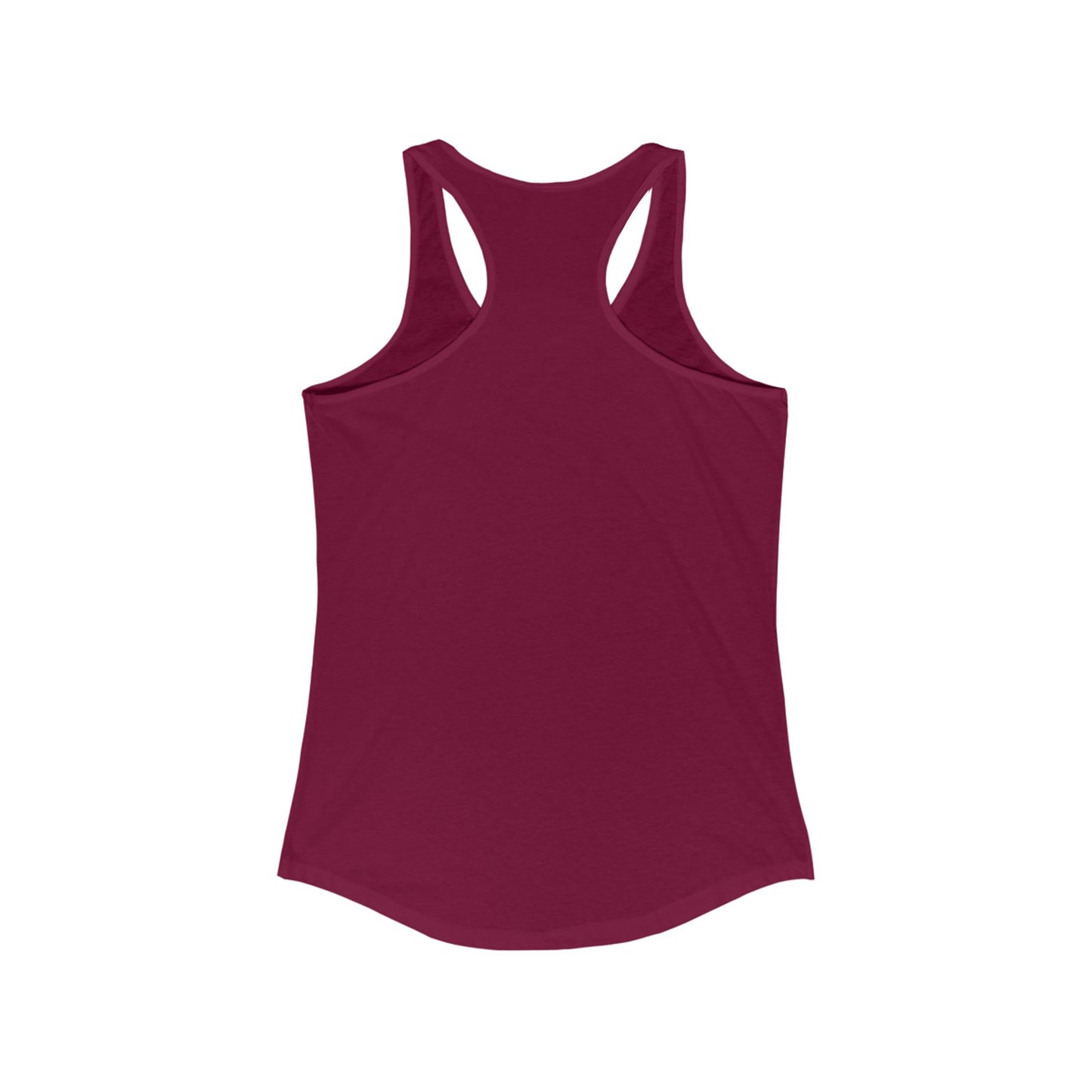 Can you hear me Now. Women's Ideal Racerback Tank