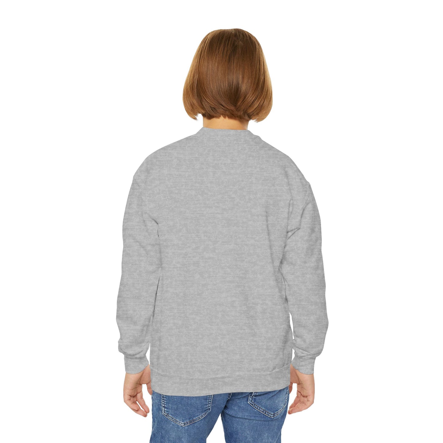 Don't Ever Give Up Eagle! Youth Crewneck Sweatshirt
