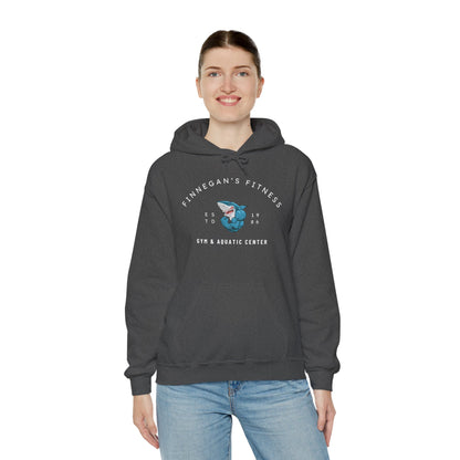 Shark Gym Hoodie – Finnegan’s Fitness & Aquatic Center Sweatshirt