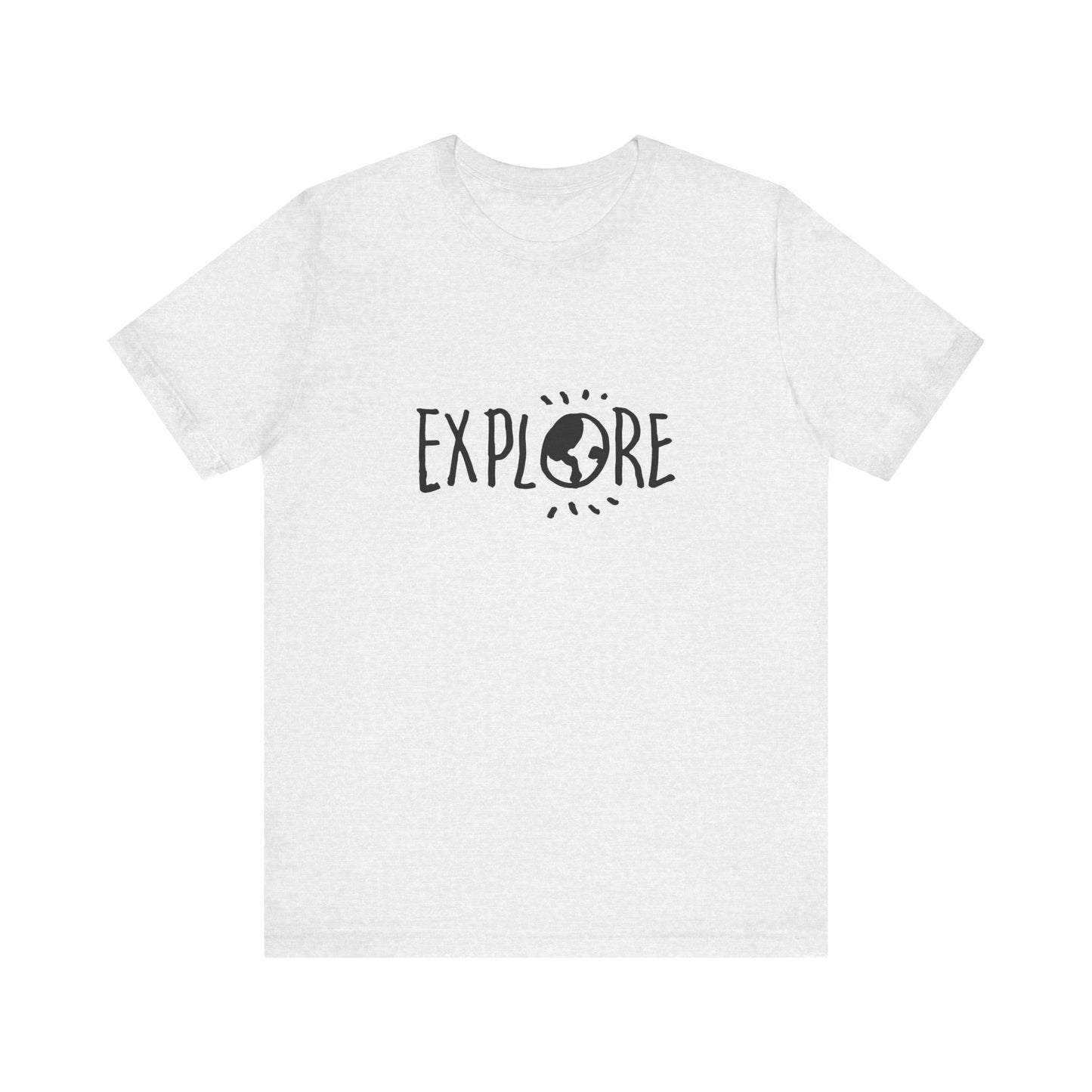Explore. Unisex Jersey Short Sleeve Tee