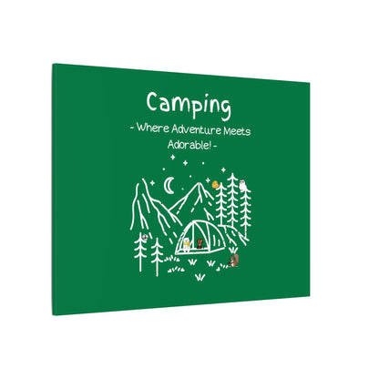 Camping. Where Adventure Meets Cuteness. Canvas Gallery Wraps