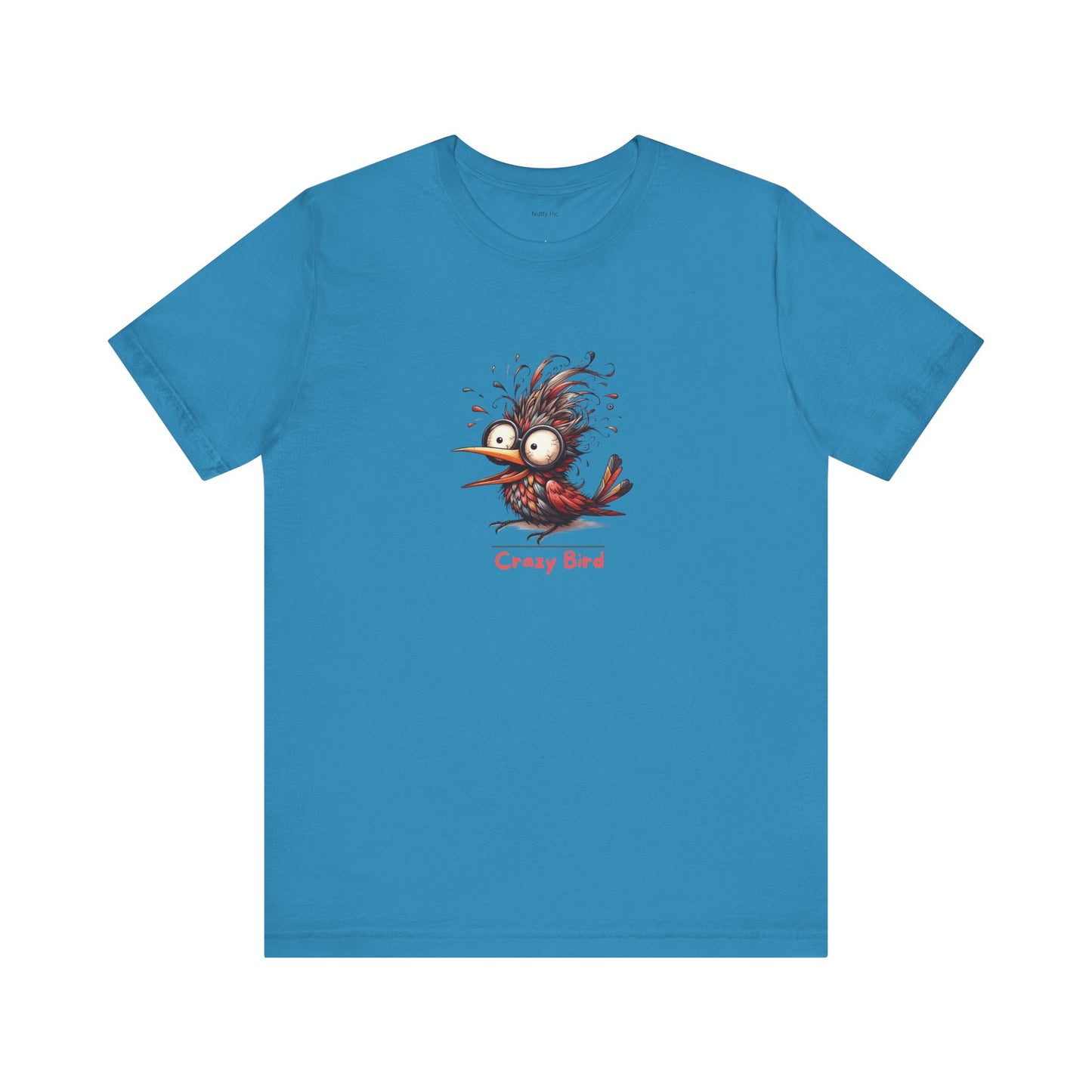 Crazy Bird. Unisex Jersey Short Sleeve Tee