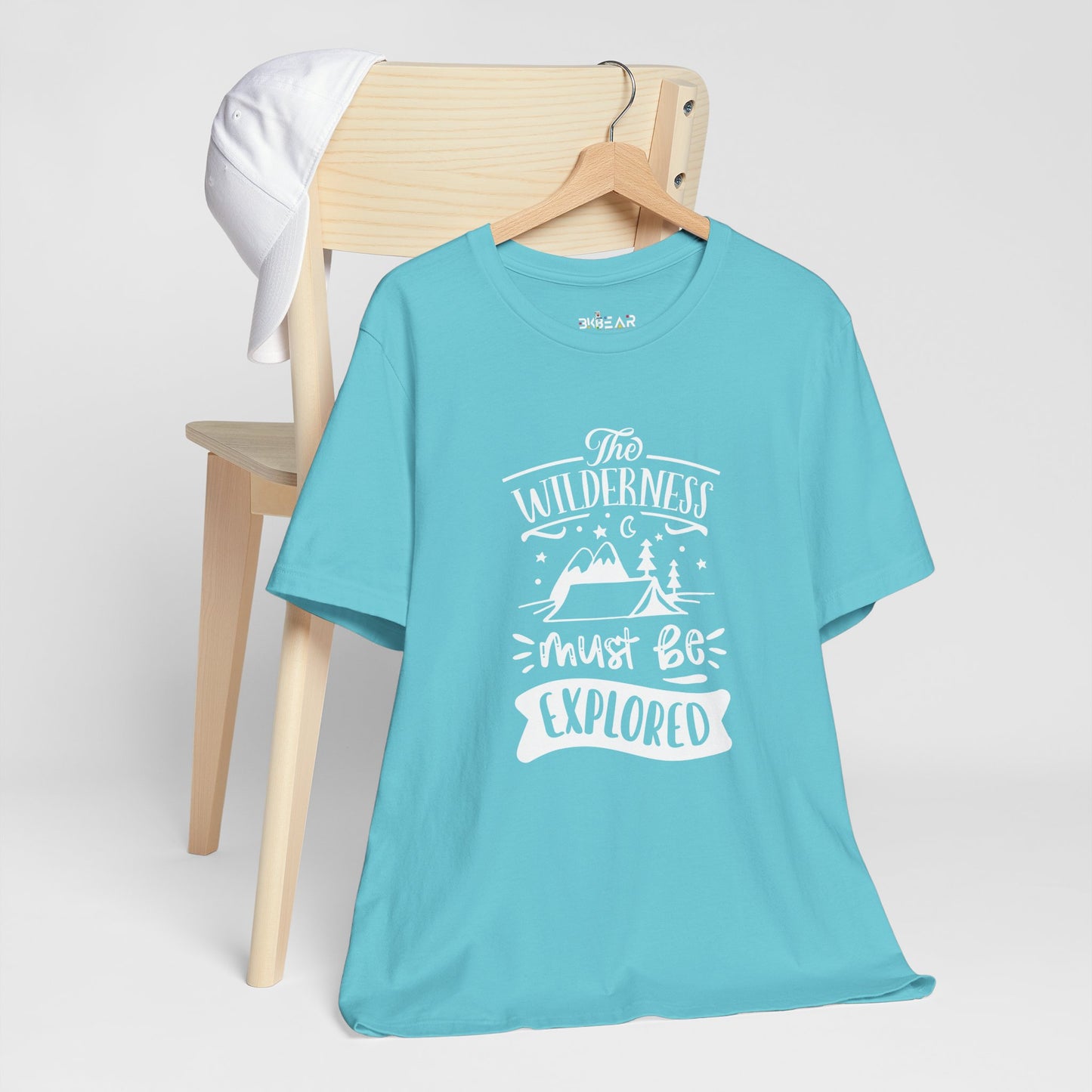 The Wilderness Must Be Explored. Unisex Jersey Short Sleeve Tee