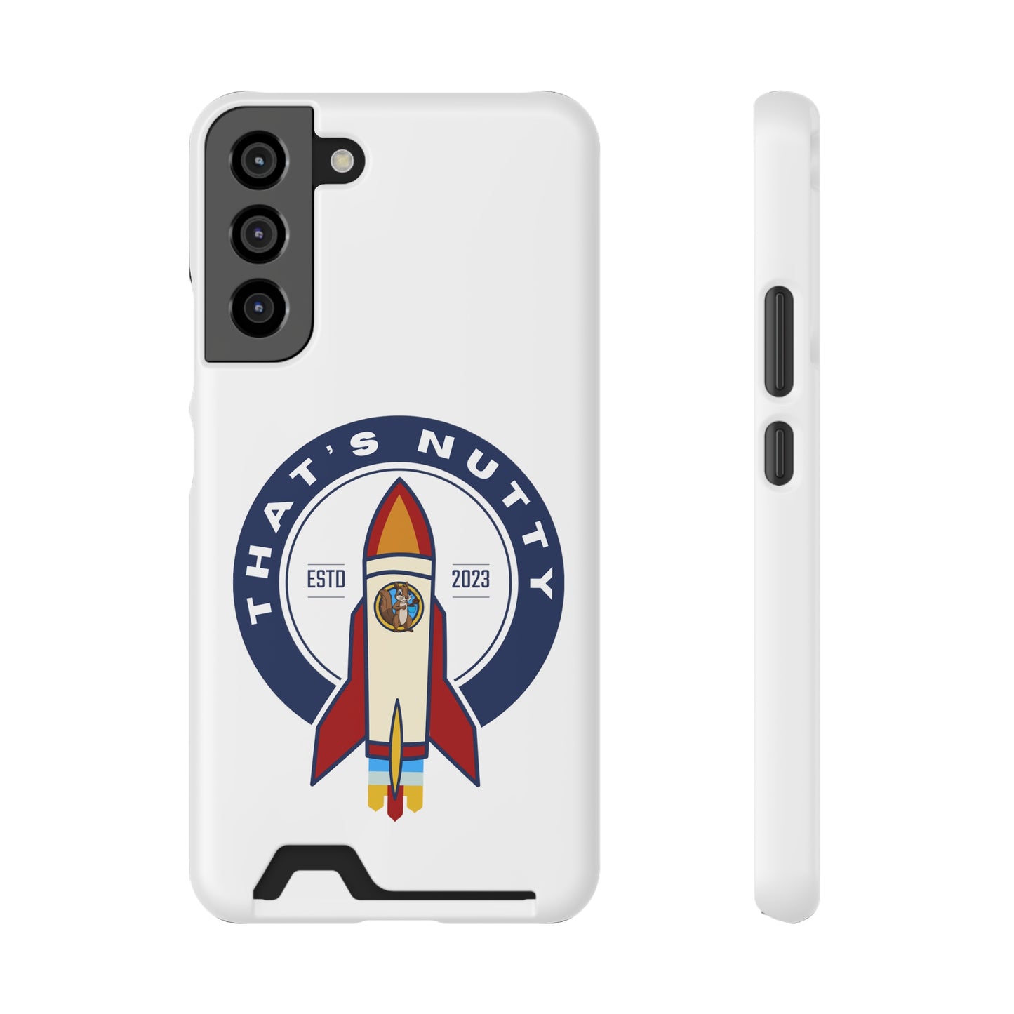 That's Nutty. Phone Case With Card Holder