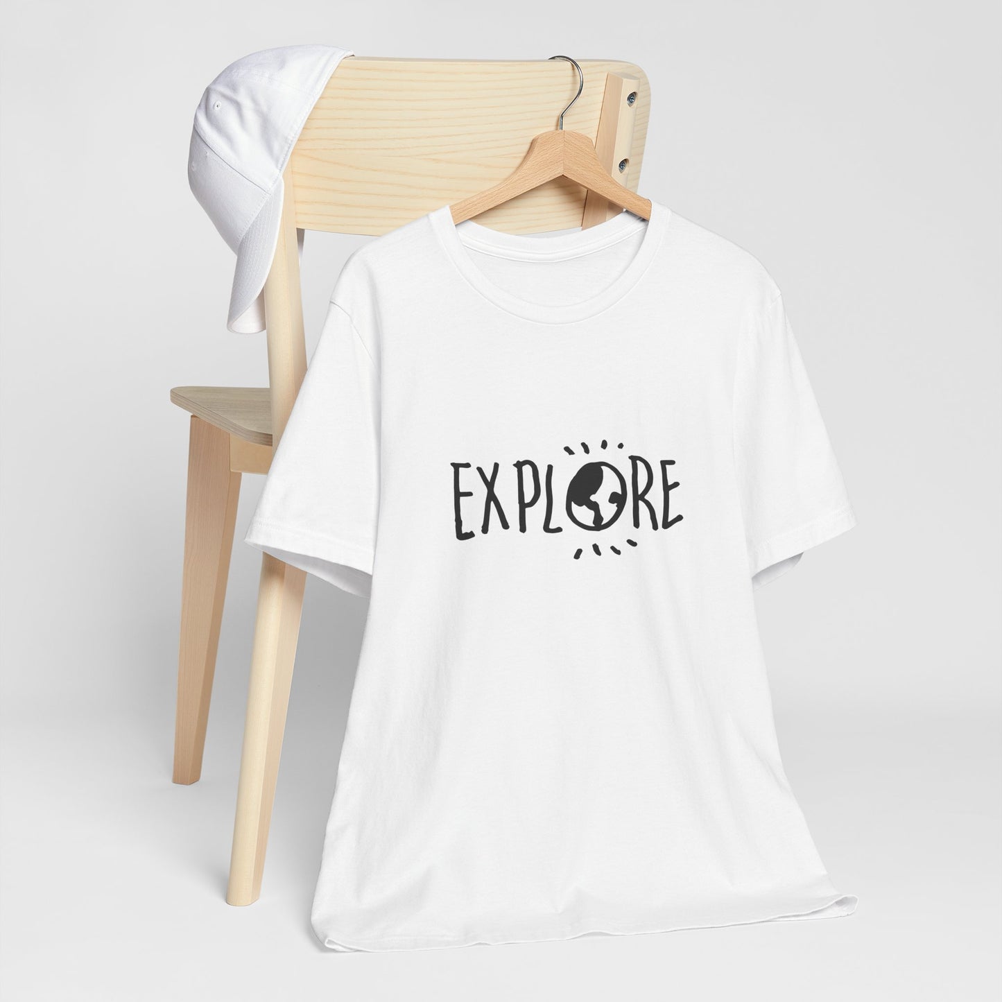 Explore. Unisex Jersey Short Sleeve Tee